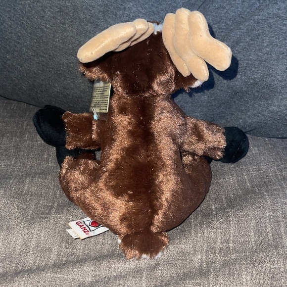 WEBKINZ Ganz REINDEER HM137 Hang/But tag no code stuffed animal … - Picture 8 of 12